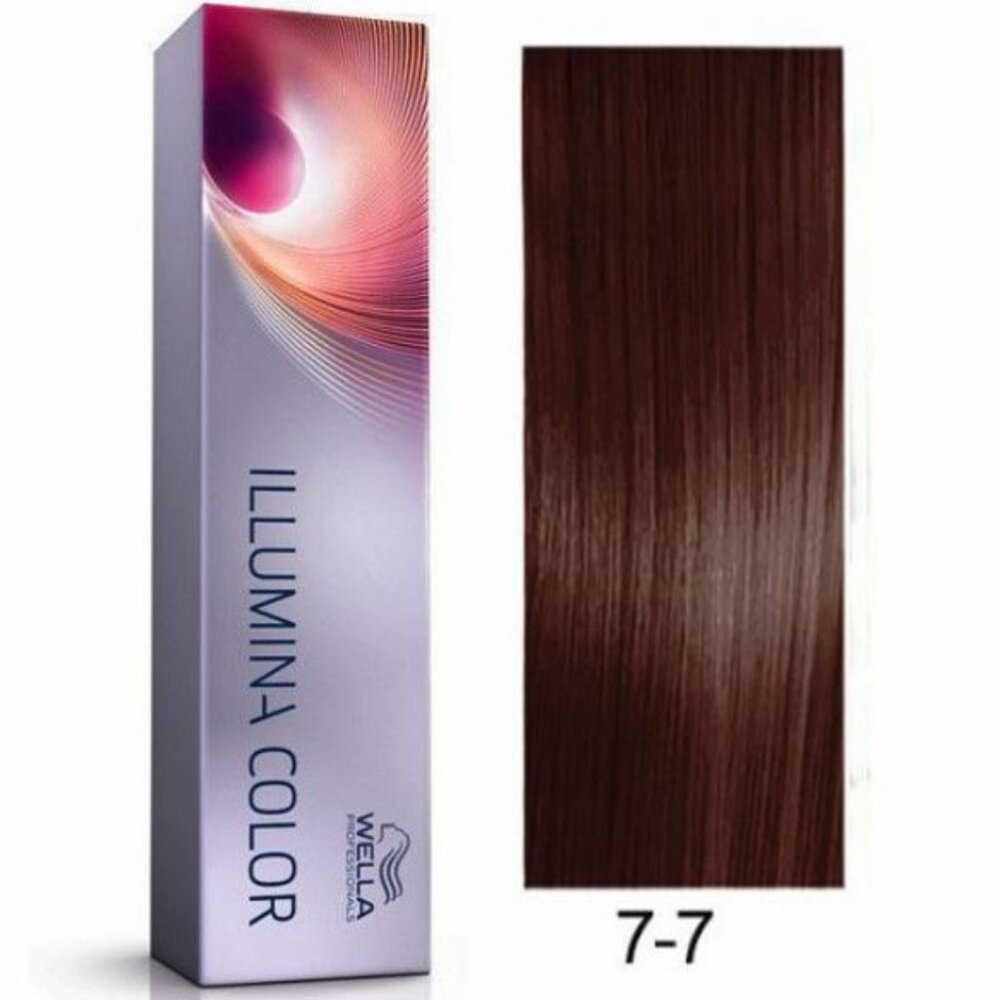 Medium Blonde 7/7 - Wella Illumina Color Permanent Creme Hair Color